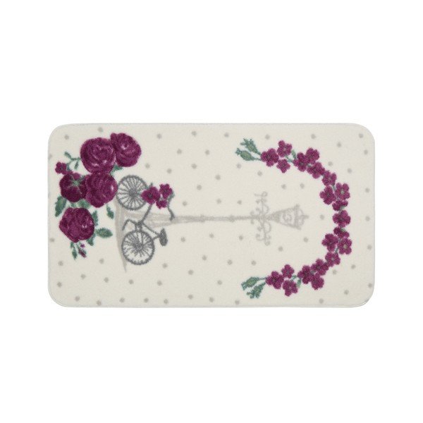 Sada 2 kúpeľňových predložiek Confetti Bathmats Vintage Bike-image-1