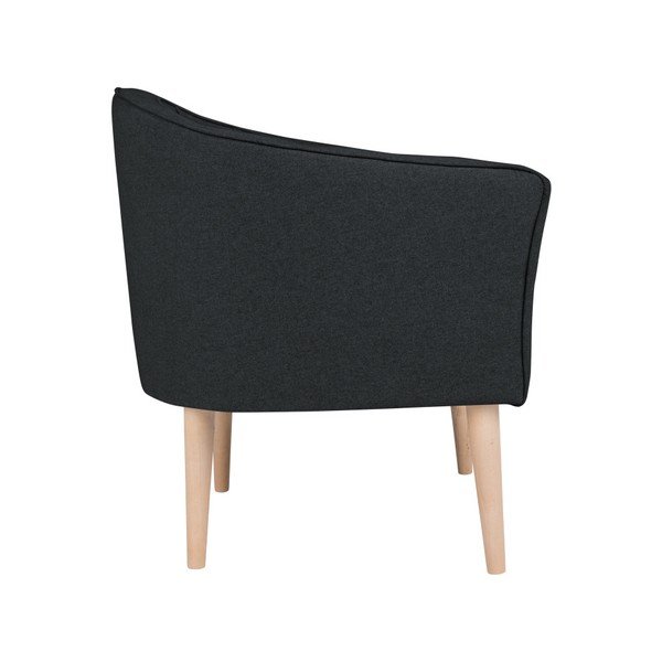 Čierne kreslo Kooko Home Piri-image-3