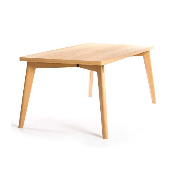 Jedálenský stôl z dubového dreva Ellenberger design Private Space, 180 x 90 cm