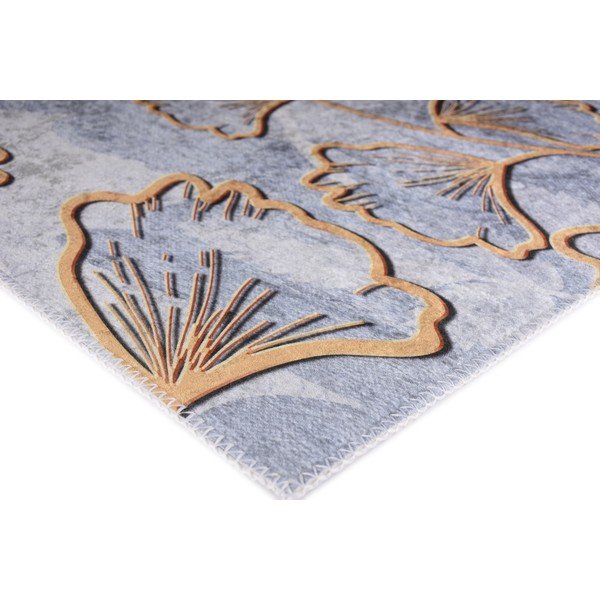 Prateľný koberec v sivej a zlatej farbe 120x180 cm Dainty – Vitaus-image-2