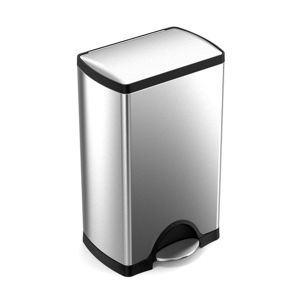 Pedálový odpadkový kôš z nerezovej ocele 38 l - simplehuman-image-3