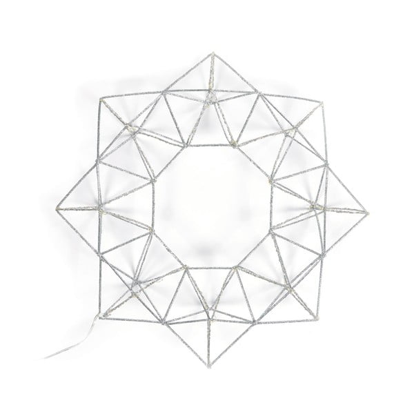 Svetlosivá svetelná dekorácia Mishell – Kave Home