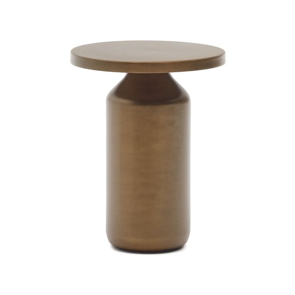 Kovový okrúhly odkladací stolík ø 40,5 cm Malya – Kave Home