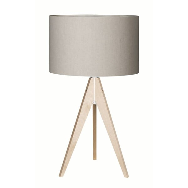Sivá stolová lampa4room 4room Artist breza, Ø 33 cm