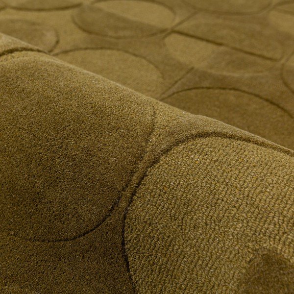 Tmavozelený ručne tkaný vlnený koberec 200x290 cm Gigi – Flair Rugs-image-2