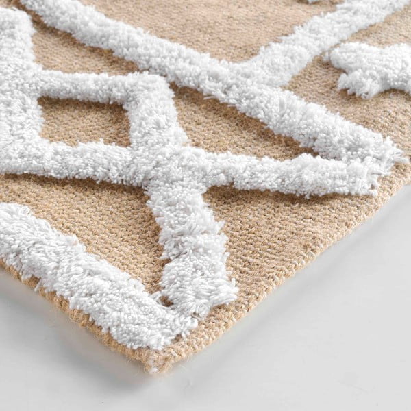 Béžový koberec s prímesou juty 120x170 cm Medine – douceur d'intérieur-image-3