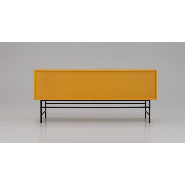 Žltá nízka komoda 68.5x68.5 cm Cocktail - Tenzo-image-1