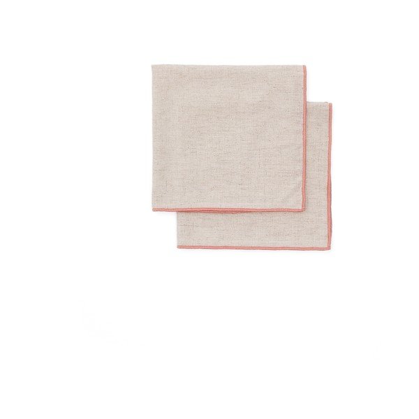 Textilné obrúsky v súprave 2 ks 40x40 cm Veliat – Kave Home-image-2