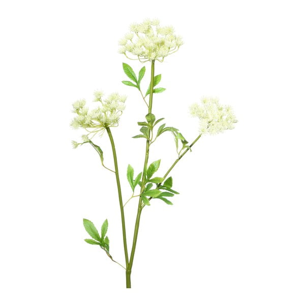 Umelá kvetina s bielymi kvetmi Ixia Lace, výška 97 cm
