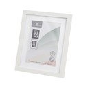 Biely stojací/na stenu rámček 22,5x28 cm Sencillo – Casa Selección