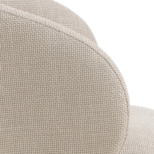 Béžová barová stolička s nastaviteľnou výškou/s podrúčkami (výška sedadla 86 cm) Eleanor – Actona-image-3