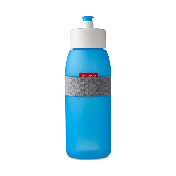 Modrá fľaša na vodu Rosti Mepal Ellipse Sports, 500 ml