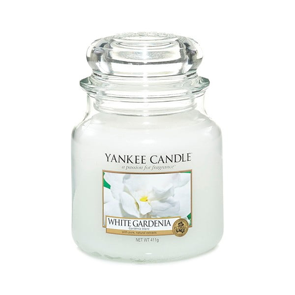 Vonná  sviečka doba horenia 65 h White Gardenia – Yankee Candle