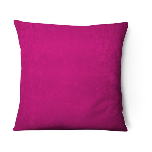 Ružová zamatová obliečka na vankúš Series, 43 × 43 cm