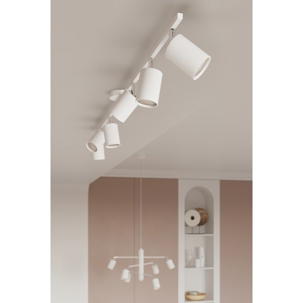 Biele kovové závesné svietidlo Virta – Sollux-image-2