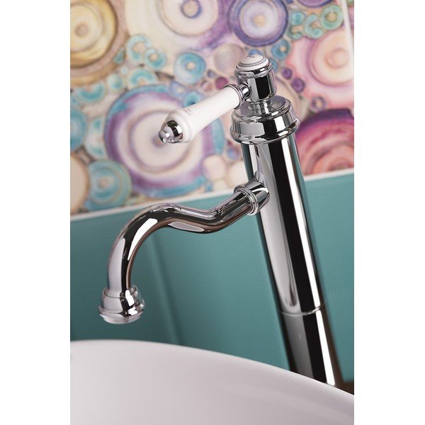 Stojančeková umývadlová batéria v lesklej striebornej farbe Vienna – Sapho-image-3