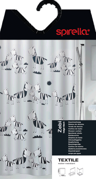 Sprchový záves 180x200 cm Zebi – Spirella-image-3