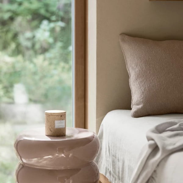 Keramický okrúhly odkladací stolík ø 34 cm Toru – Blomus-image-1