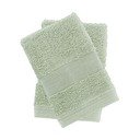 Zelené froté bavlnené uteráky v súprave 2 ks 30x30 cm Anti–Bacterial – Catherine Lansfield
