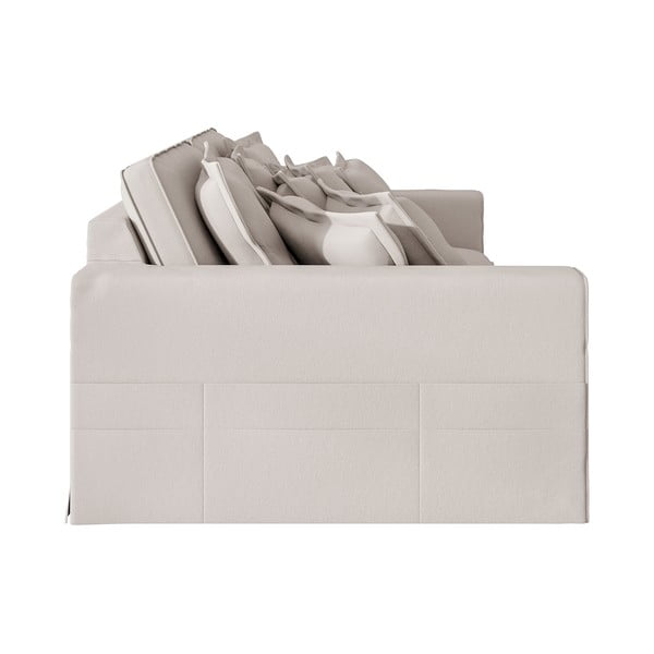 Krémovobiela pohovka 236 cm Nora – Ropez-image-4