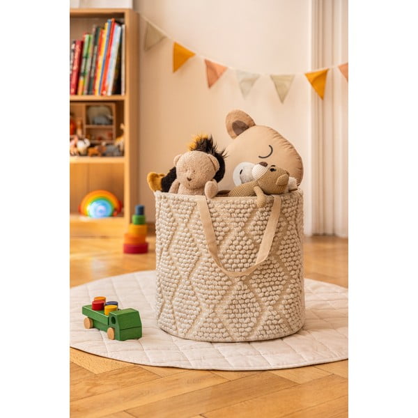 Úložný látkový košík ø 40x40 cm Pearl M – Bonami Essentials-image-4