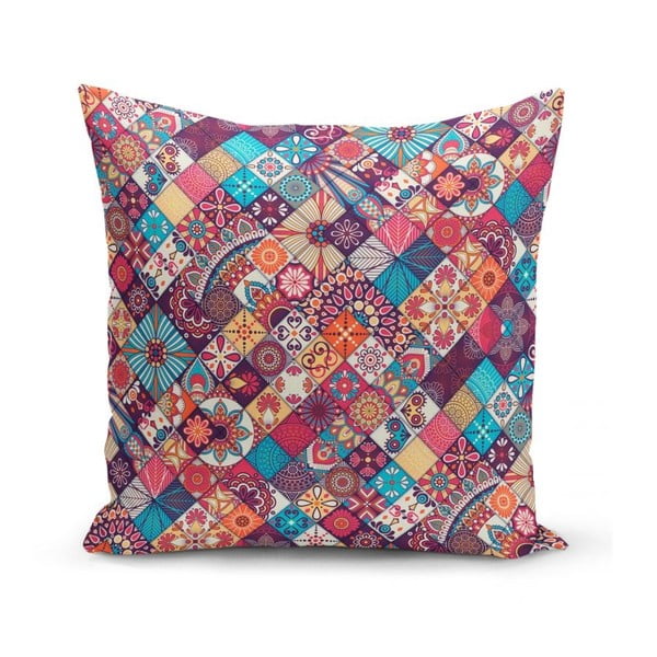 Obliečky na vankúše v súprave 4 ks 45x45 cm Mandala Tiles – Minimalist Cushion Covers-image-4
