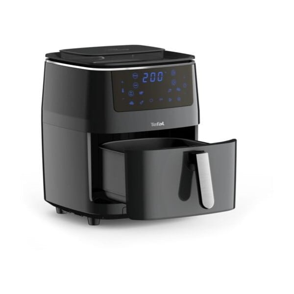 Čierna teplovzdušná fritéza EASY FRY&GRILL STEAM+ FW201815 – Tefal-image-3