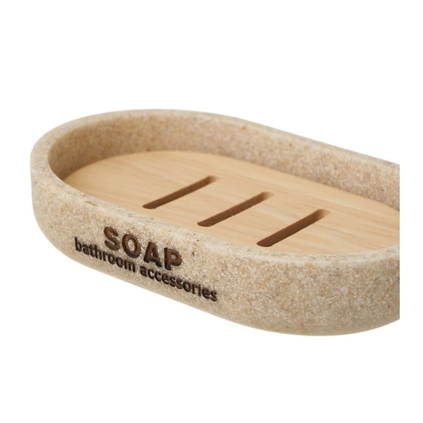 Béžová súprava doplnkov do kúpeľne – Casa Selección-image-2