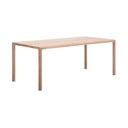 Jedálenský stôl z dubového dreva 90x200 cm Derven – Gazzda