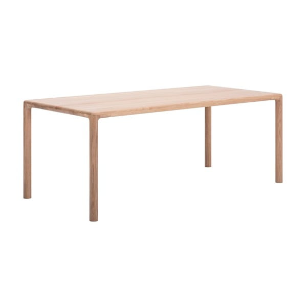 Jedálenský stôl z dubového dreva 90x200 cm Derven – Gazzda