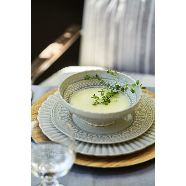 Sivá kameninová miska Costa Nova Cristal, ⌀ 18 cm-image-1