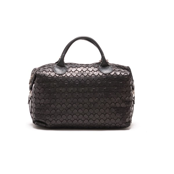 Kožená kabelka Carola, čierna-image-1