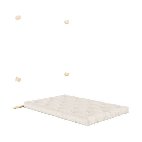 Ľanová rozkladacia pohovka v prírodnej farbe 135 cm Hooked – Karup Design-image-4