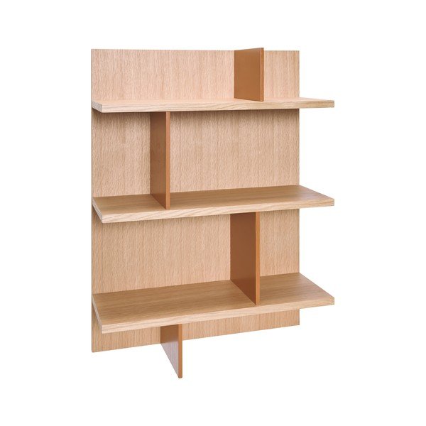 Poschodová polica v dekore duba v prírodnej farbe 60 cm Stand – Hübsch-image-3