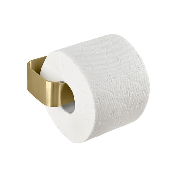 Nástenný držiak na toaletný papier z nehrdzavejúcej ocele v mosadznej farbe Ume Brass – Zone