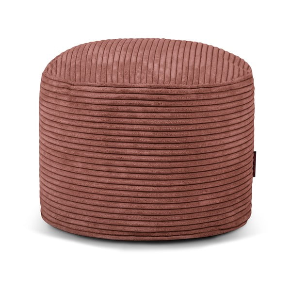 Menčestrový sedací vak v tehlovej farbe Mini – SLOWDOWN