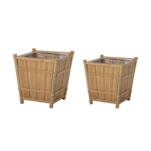 Bambusové obaly na kvetináče v súprave 2 ks Sole – Bloomingville-image-3