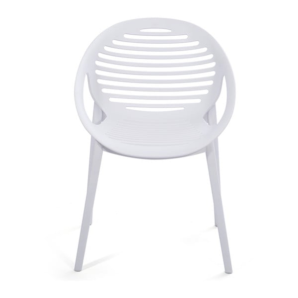 Biela záhradná stolička Bonami Essentials Joanna-image-2