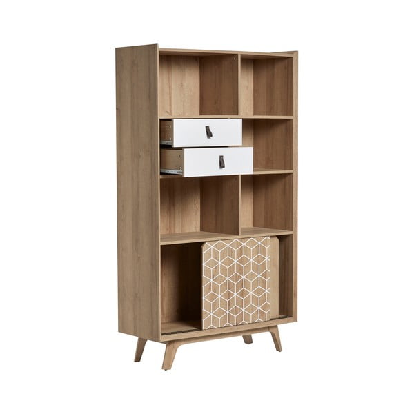 Hnedo-biela knižnica Marckeric Java-image-4