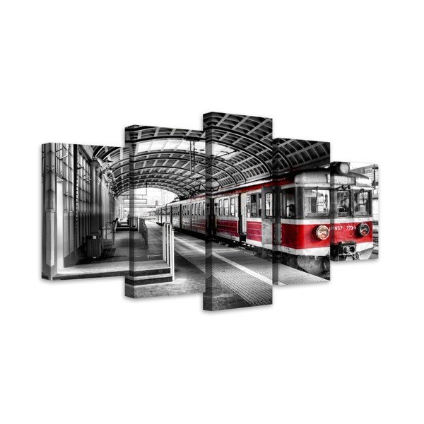 Viacdielny obraz Styler Pociag, 100 × 150 cm