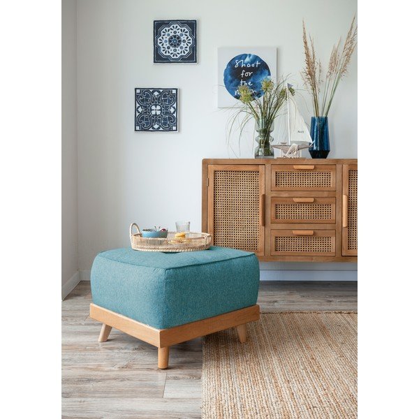 Tyrkysová podnožka Dazzling Daisy – Miuform-image-4