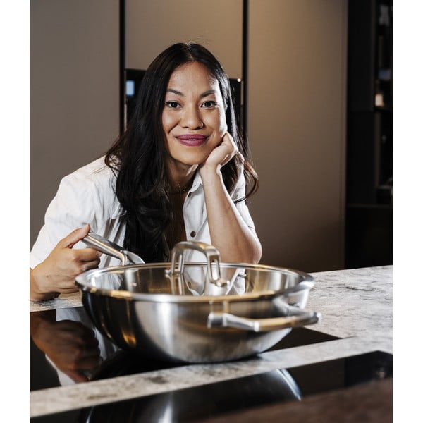 Wok antikoro panvica s pokrievkou ø 30 cm Chili Ta – FABINI-image-1