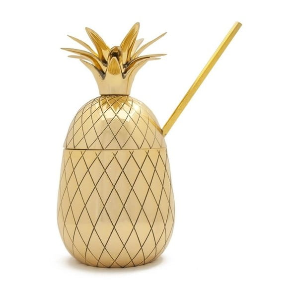 Zlatý veľký pohár W&P Design Pineapple