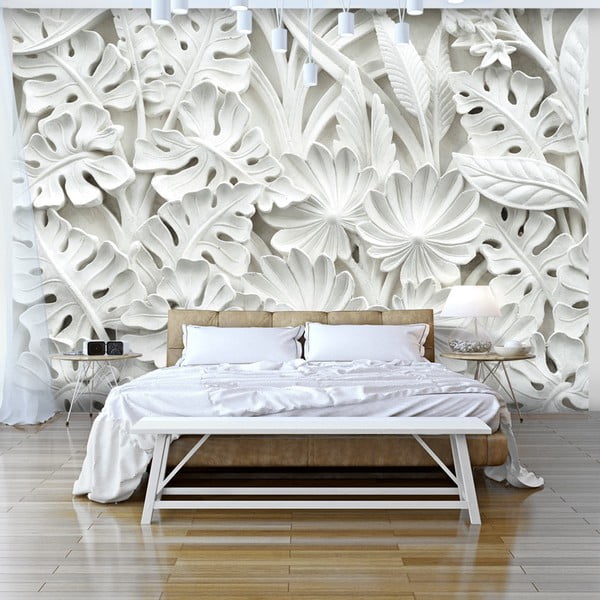 Veľkoformátová tapeta Artgeist Alabaster Garden, 400 × 280 cm-image-1