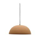 Oranžové kovové závesné svietidlo ø 46 cm Nibla – Kave Home