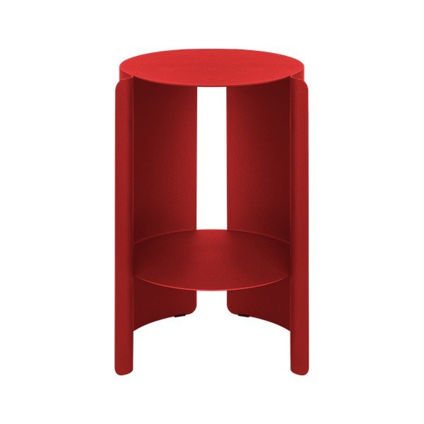 Oceľový okrúhly odkladací stolík ø 32 cm Wa – noo.ma