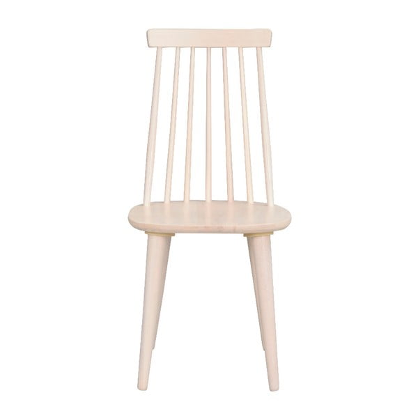 Béžová jedálenská stolička z dreva kaučukovníka Rowico Lotta-image-3