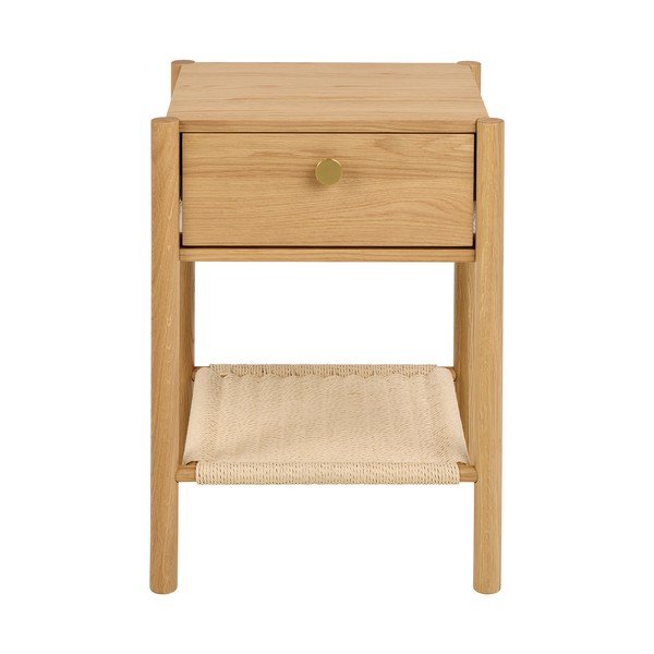 Nočný stolík v dekore duba v svetloprírodnej farbe Monfort – Actona