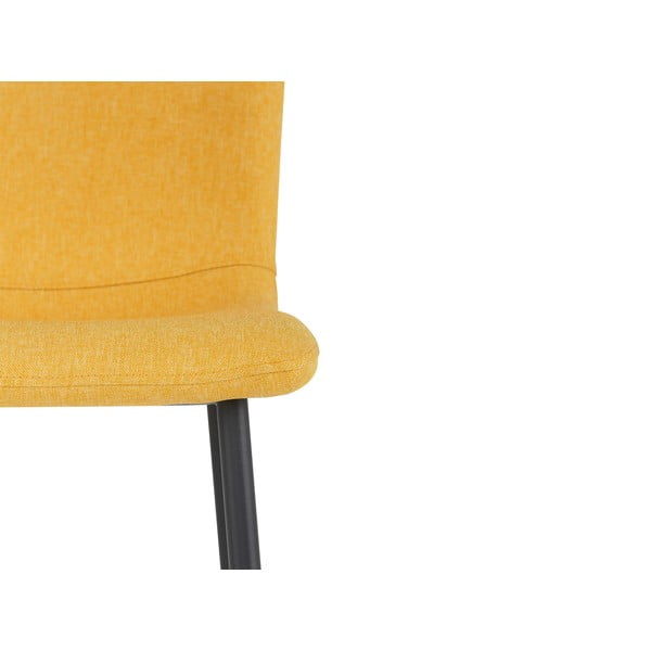 Žlté jedálenské stoličky v súprave 2 ks Faye - Støraa-image-4