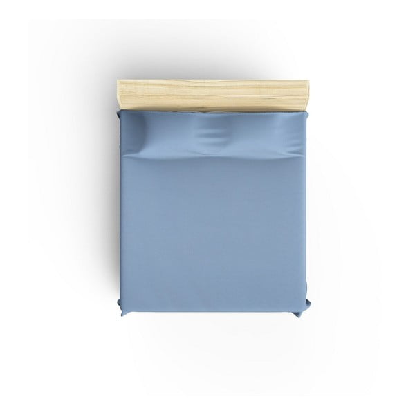 Modrá bavlnená prikrývka na dvojlôžko 200x240 cm Blue - Mijolnir-image-1